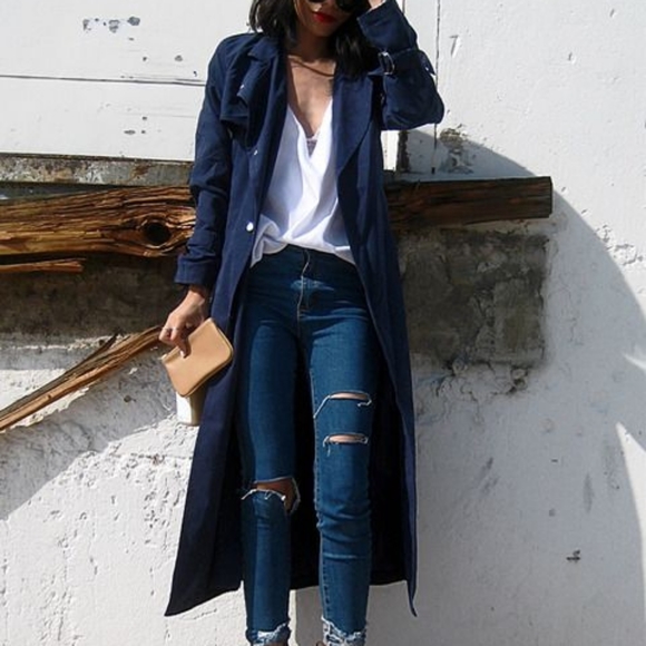 Jackets & Blazers - RARE Trench w/ Faux Fur Lining (Removable) - Coat